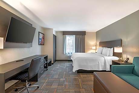 King Suite with Sofa Bed and Kitchen