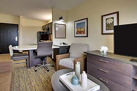 1 King 1 Bedroom Suite Communications Accessible Roll In Shower