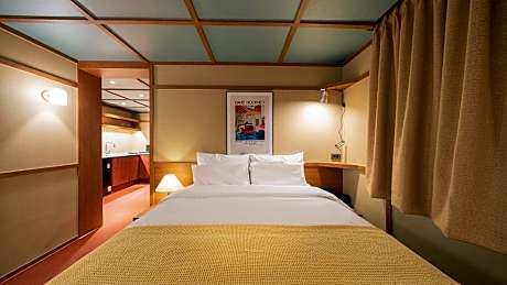 Deluxe Double Room with Comic Books