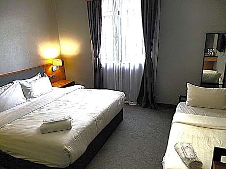 Triple - Room With A Large Bed And A Bunk Bed