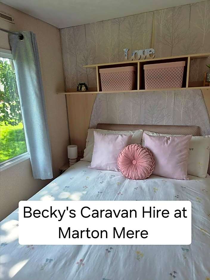 Becky's Caravan at Marton Mere