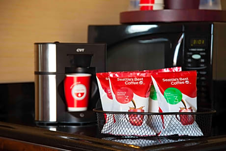 King Suite with City View and Balcony - Non-Smoking