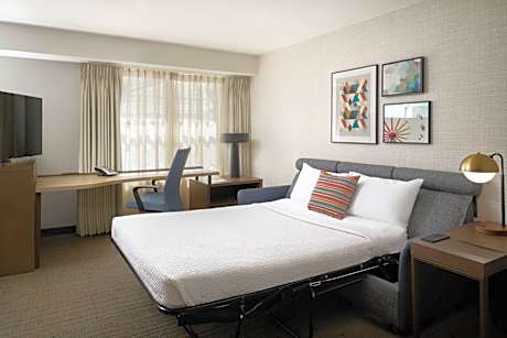 One Bedroom Suite, 1 King Bed & Sofa Bed,  Full Kitchen, Shower