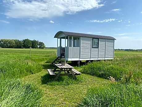 Pipowagen op Camperplaats Vechtdal