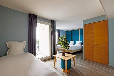 Quadruple Room with Balcony