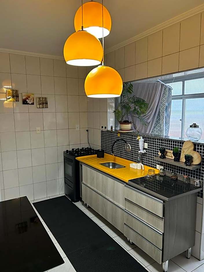 APTO FRENTE PARA MAR BOQUEIRÃO - PRAIA GRANDE