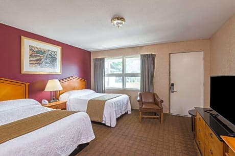 Two Double Beds Smoking