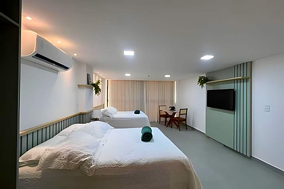 Apartamento Confort no Cabo Branco com vista para a praia