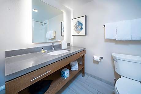 1 King Bed Studio Suite Comm Access Tub