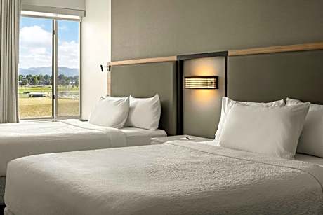 Suite with Two Queen Beds and Sofa Bed