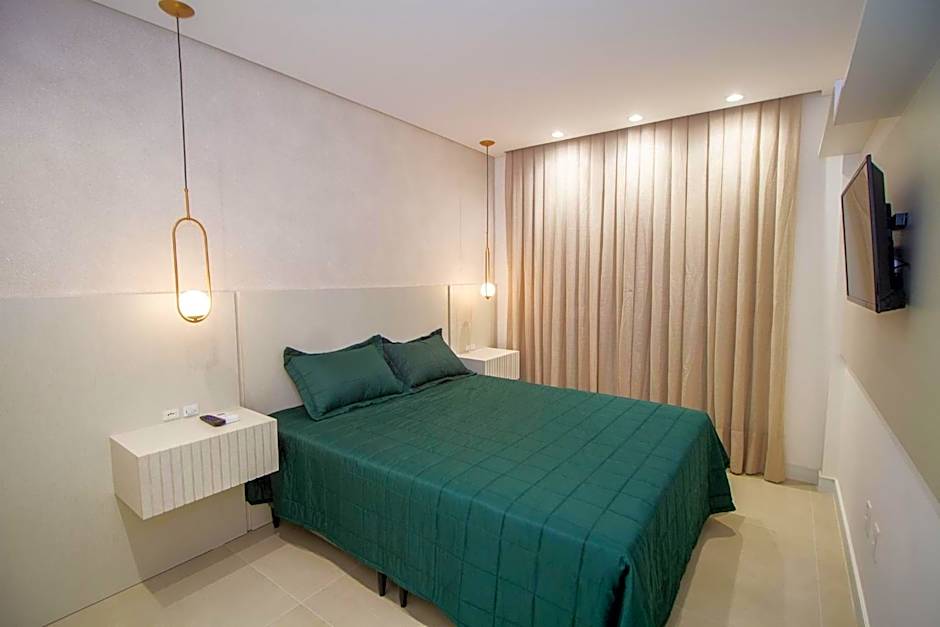 Barbados 302 - Excelente apartamento 02 suítes - À poucos metros da praia de Bombas - (Consultar serviços de roupa de cama e banho)