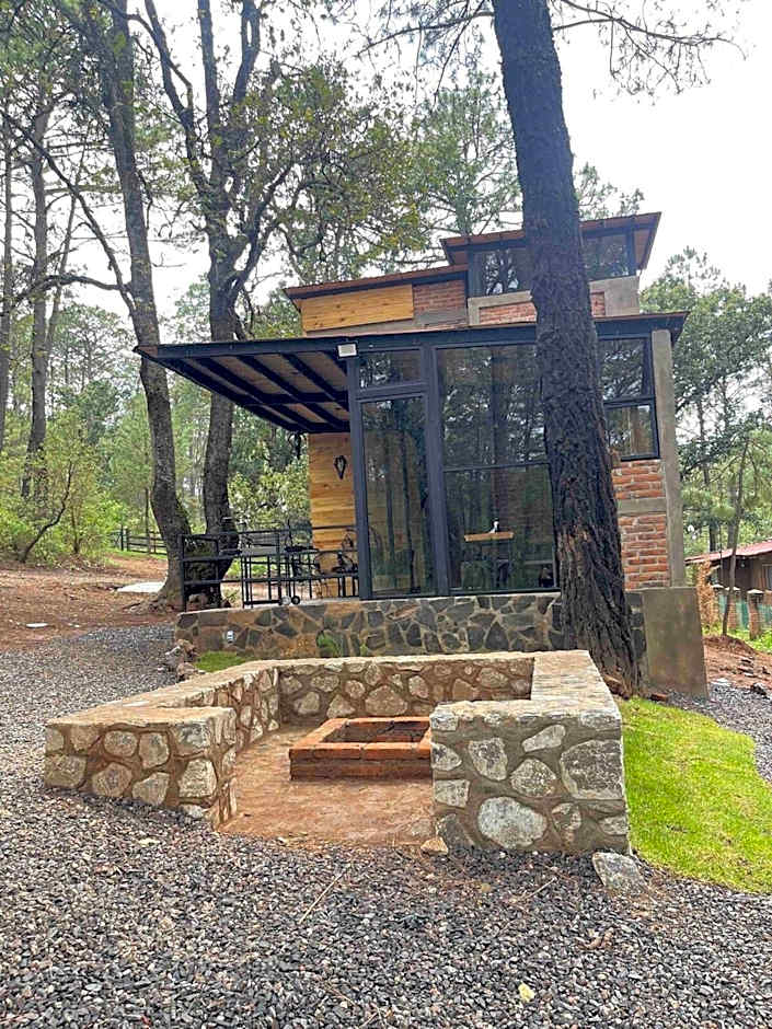 Hermosa Cabaña Inmersa en el Bosque de Tapalpa