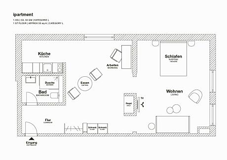 Extra Luxury Apartment with Queen Bed and Kitchen