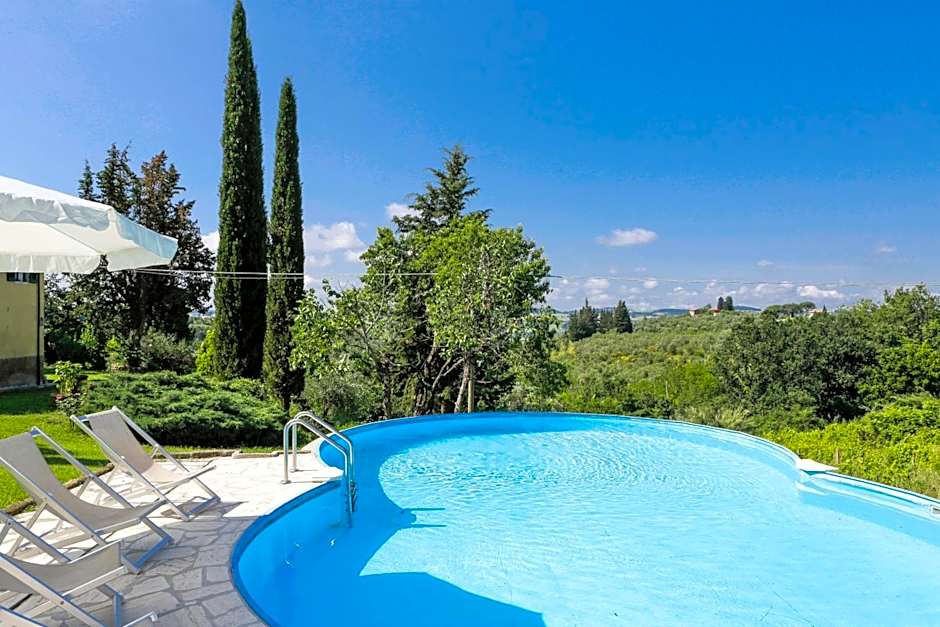Appartamento con piscina GRAZIA a 10 minuti da FIRENZE, vista campagna