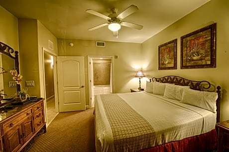 Two Bedroom Deluxe Suite with King Bed in the Master Bedroom and Two Twin Beds in the second bedroom