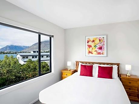 Two-bedroom one bathroom lake view suite