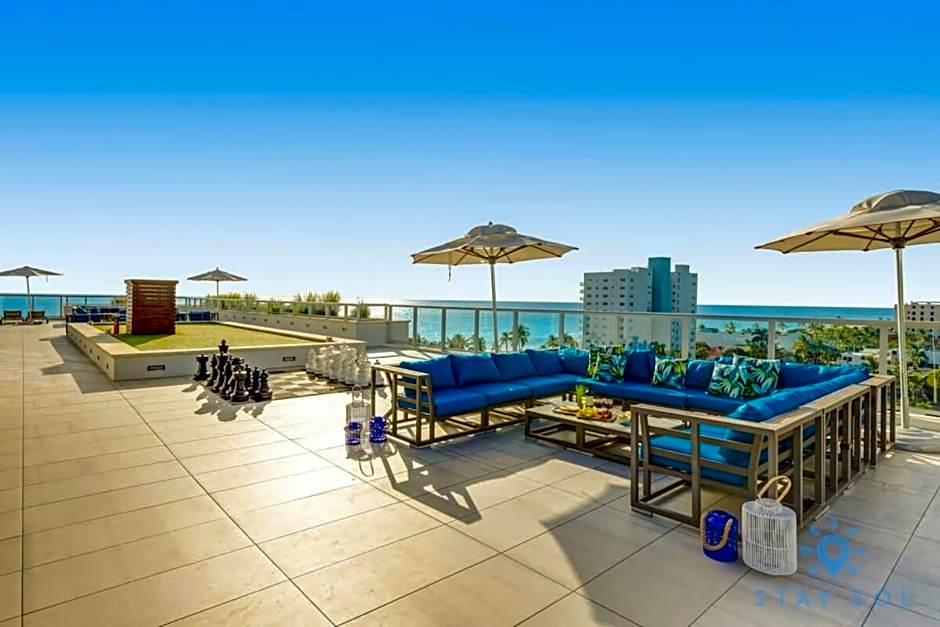 Best Stay - Rooftop Pool & Hot Tub - Hollywood Beach