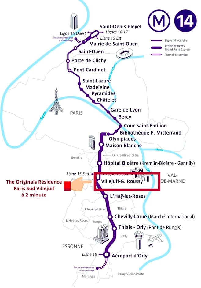 TheOriginals Résidence Paris Sud Villejuif