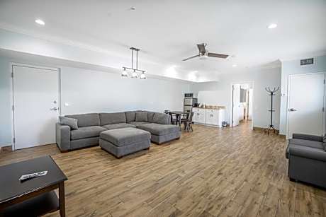 King Suite located across the street