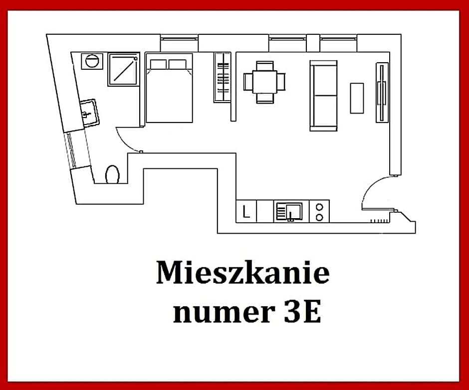 Apartment Quiet Street 11, 3E