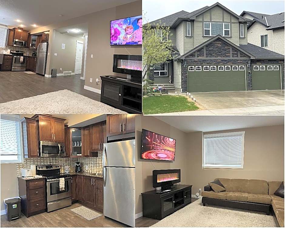 Spacious Private Walkout Entire Suite Close to YYC, DT, Shops, Stampede & Mountains with many Amenities in Panorama Hills NW - 4 Can Sleep