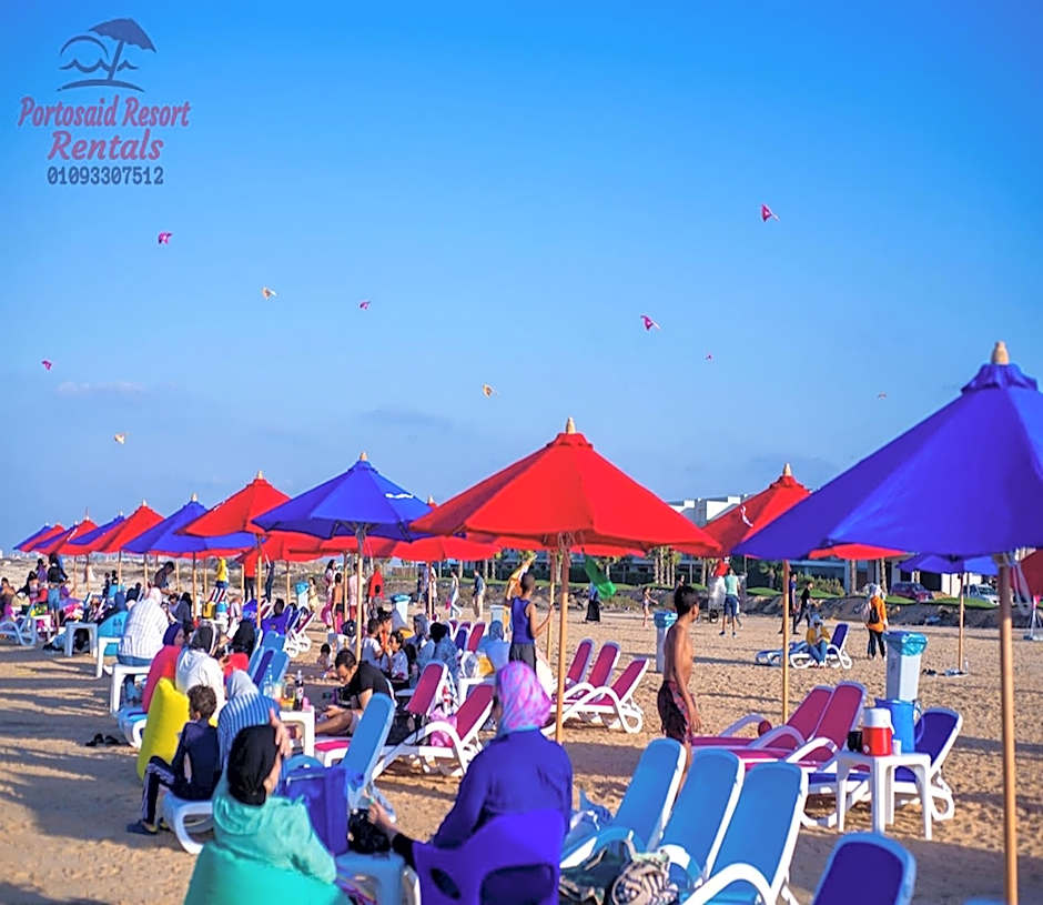 شاليه على البحر بورتوسعيد