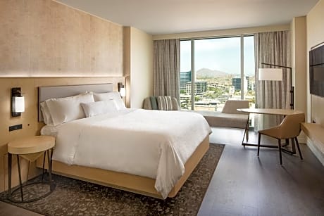 Deluxe Guest room with 1 King bed, Mountain view