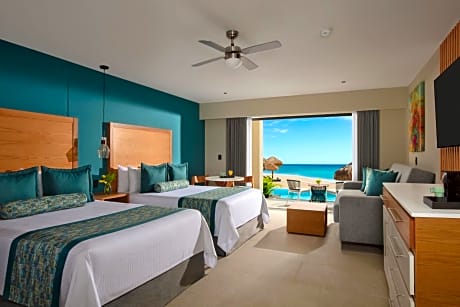 Preferred Club Jr Suite Swim Out Beach Front Double Beds