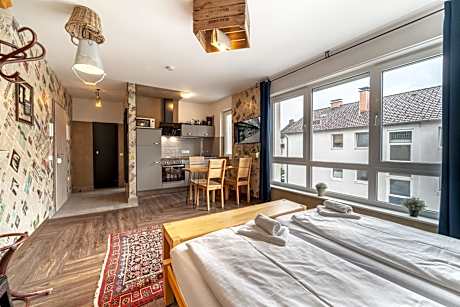 One-Bedroom Apartment with Balcony