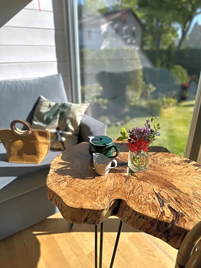 Balfala domki nad morzem