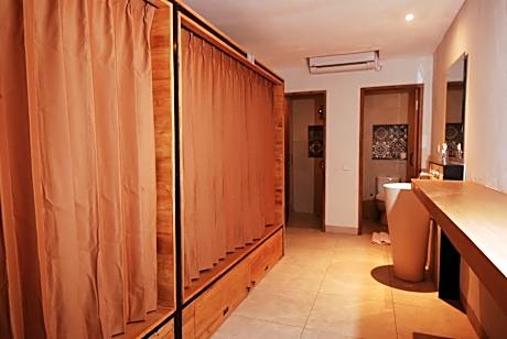 Single Bed in Female Dormitory Room