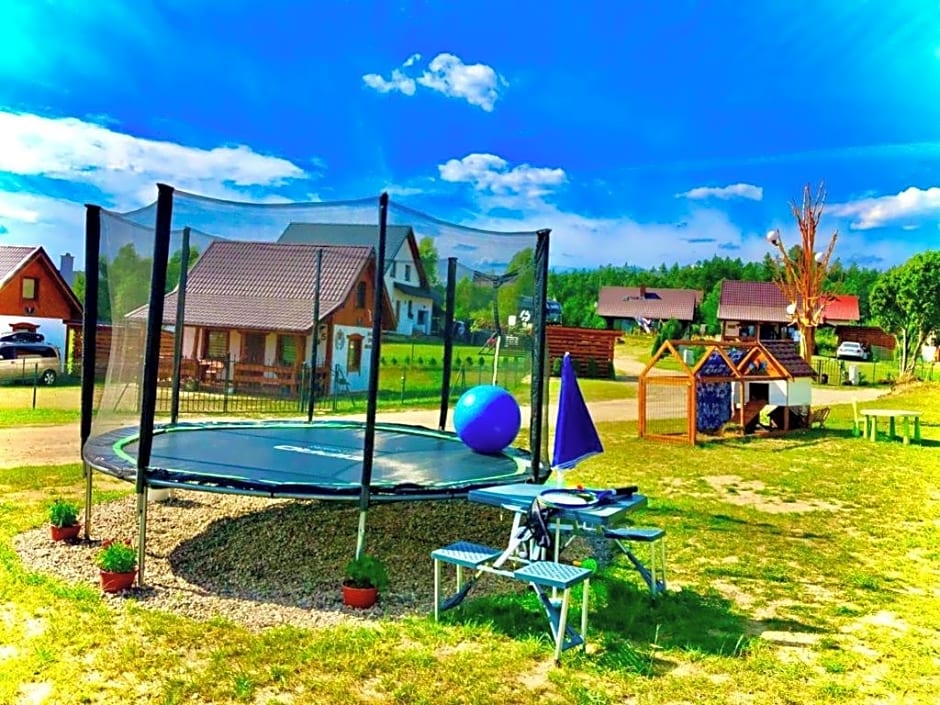 Domek Eden 1 Kaszuby balia sauna alpaki mini zoo