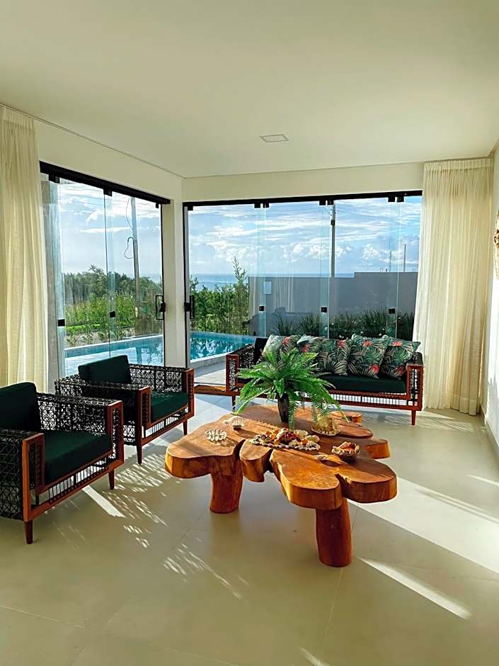 Casa em Milagres/AL | 3 suítes, vista-mar, piscina