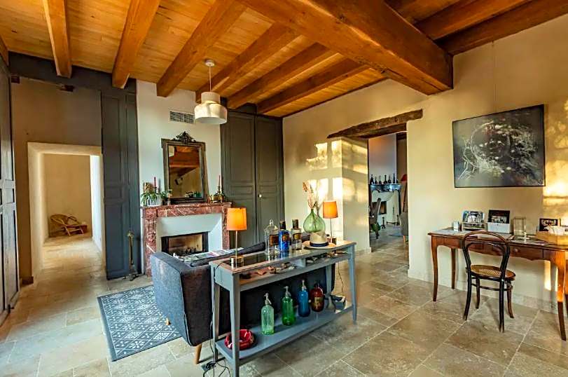 Le Castel Pierre - 7ch&7sdb avec clim, piscine XL, salle fitness et sauna pour 18 personnes