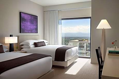 Queen Room with Two Queen Beds and Mountain View