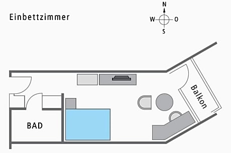 Single Room - Lower Floor