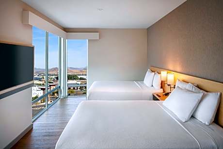 Queen Suite with Two Queen Beds and Tub - Disability Access