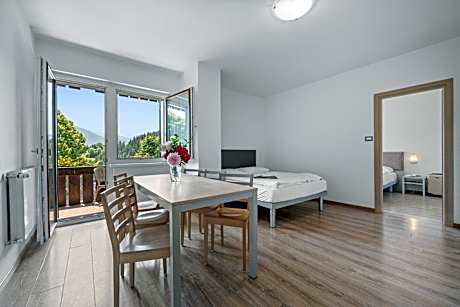 Two-Bedroom Apartment with Mountain View and 2 bathrooms (6 people)