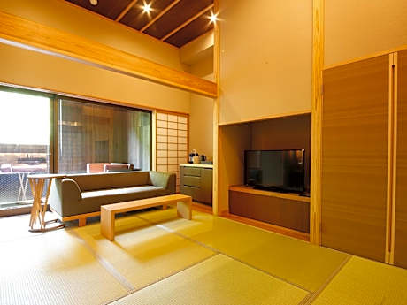 Twin Room with Open-Air Bath Type C - Non-Smoking (2nd floor)
