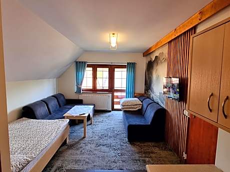 Family Room with Mountain View