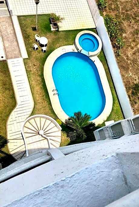 Sexto piso y vista al mar