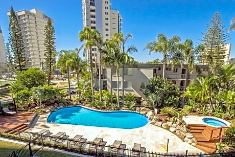Two-Bedroom Apartment with Pool View