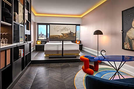 SKY King Room, Guest room, 1 King, City view