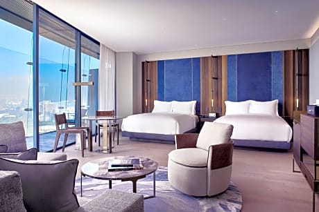 Deluxe Double Room with Balcony and Garden View