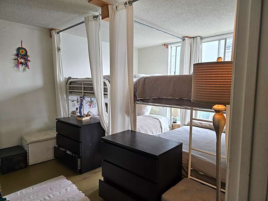 Ocean Front Vortex Female Hostel private rooms Free bikes