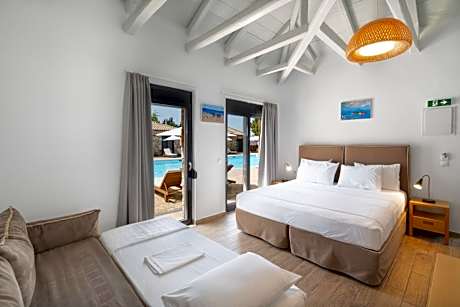Family Room with Pool View