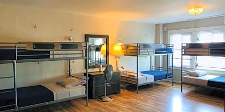 Bed in 12-Bed Female Dormitory Room