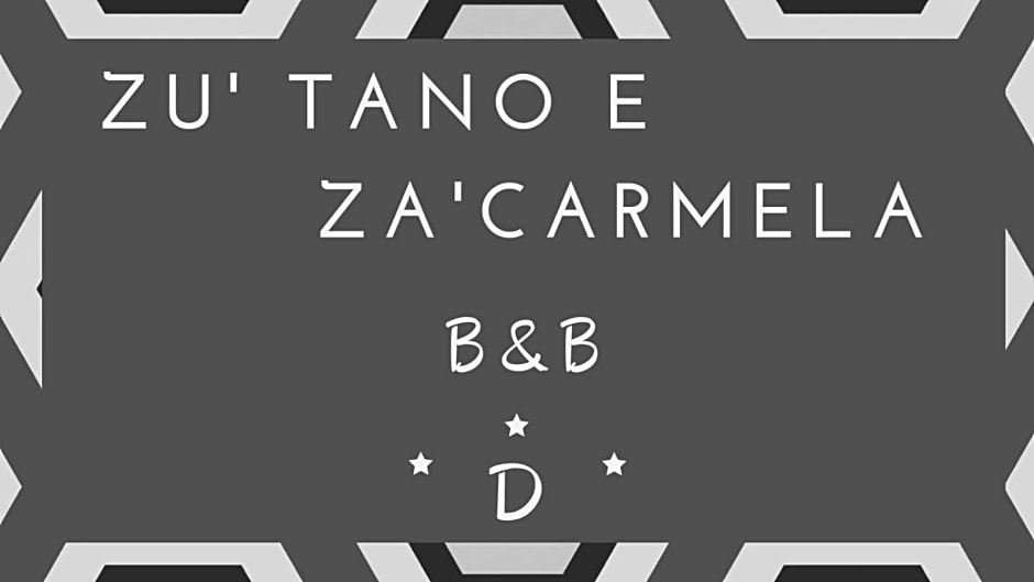 B&B Zu Tanu e Za Carmela