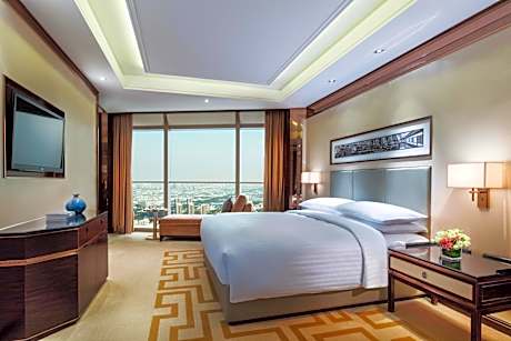 Deluxe Suite, Executive lounge access, 1 Bedroom Suite