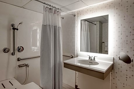 King Room with Roll In Shower - Non-Smoking